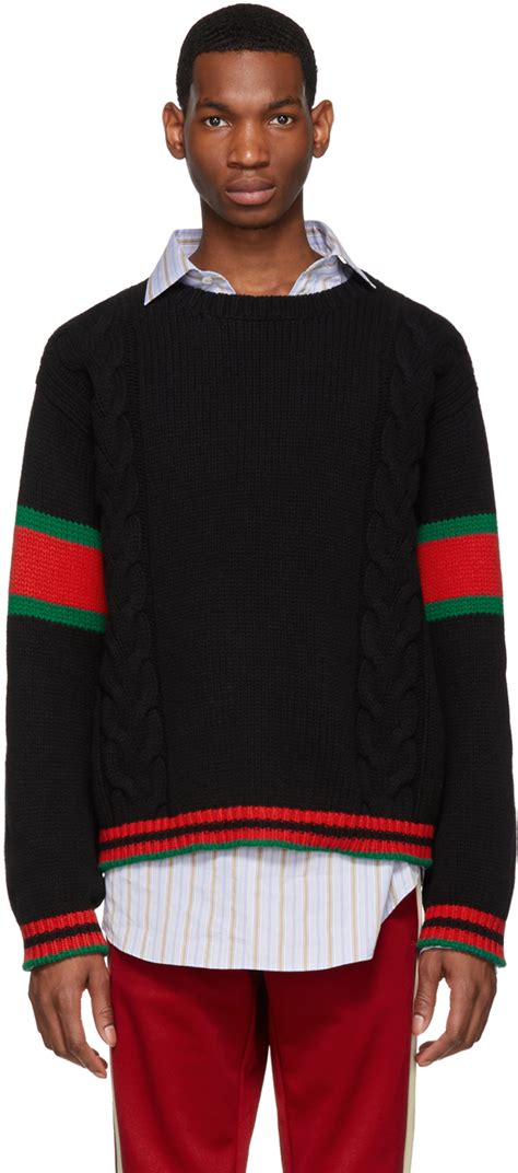 gucci sweater ssense|gucci sweater on blackish.